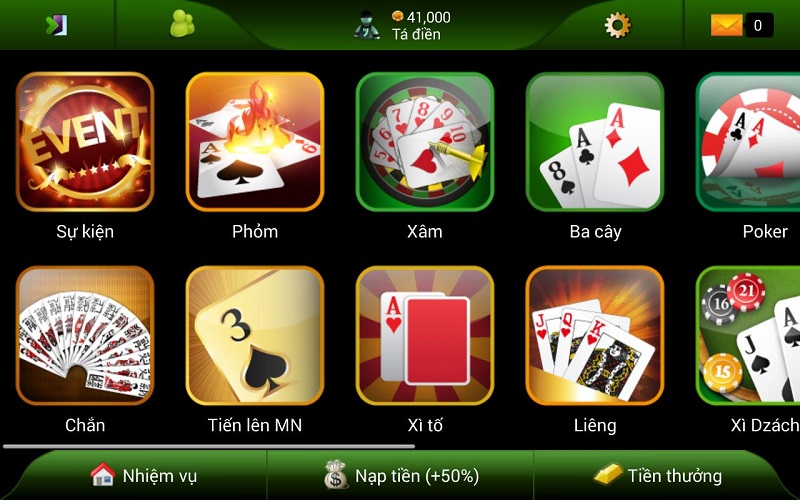 Giới thiệu về Game bài tại nhà cái BIN88